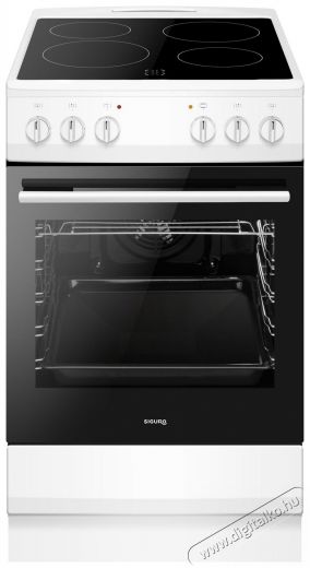 Siguro SO-S150 Glass-Ceramic Stove White Elektromos tűzhely (szabadon&aacute;ll&oacute;) Konyhai term&eacute;kek - S&uuml;tő-főzőlap, tűzhely (szabadon&aacute;ll&oacute;) - Elektromos tűzhely (szabadon&aacute;ll&oacute;) - 528035