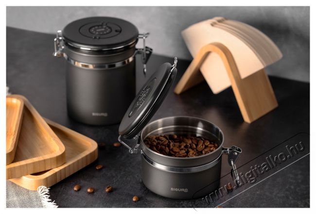 Siguro Bamboo kávéfilter állvány Konyhai termékek - Kávéfőző / kávéörlő / kiegészítő - Kávé kapszula tartó - 525996