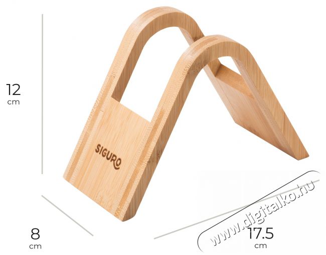 Siguro Bamboo kávéfilter állvány Konyhai termékek - Kávéfőző / kávéörlő / kiegészítő - Kávé kapszula tartó - 525996
