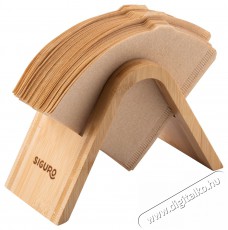 Siguro Bamboo kávéfilter állvány Konyhai termékek - Kávéfőző / kávéörlő / kiegészítő - Kávé kapszula tartó - 525996