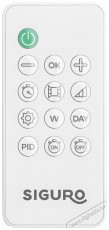 Siguro HC-X002 SGR-HC-M600W távirányító Háztartás / Otthon / Kültér - Fűtés - Konvektor - 526001
