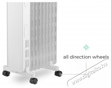 Siguro HO-D509W Diceros, digitális - 9 borda Olajradiátor Háztartás / Otthon / Kültér - Fűtés - Olajradiátor - 526004