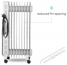 Siguro HO-D509W Diceros, digitális - 9 borda Olajradiátor Háztartás / Otthon / Kültér - Fűtés - Olajradiátor - 526004