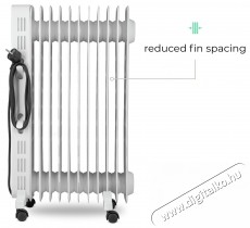 Siguro HO-D511W Dihoplus, digitális - 11 borda Olajradiátor Háztartás / Otthon / Kültér - Fűtés - Olajradiátor - 526005