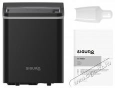 Siguro IM-D420B Ice Gem Black+Grey Konyhai termékek - Konyhai kisgép (sütés / főzés / hűtés / ételkészítés) - Jégkocka készítő gép - 530644