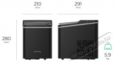 Siguro IM-D420B Ice Gem Black+Grey Konyhai termékek - Konyhai kisgép (sütés / főzés / hűtés / ételkészítés) - Jégkocka készítő gép - 530644