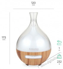 Siguro AD-C451B Hairstreak Aroma diffúzor Fotó-Videó kiegészítők - Fényterelő - Diffúzor - 526016