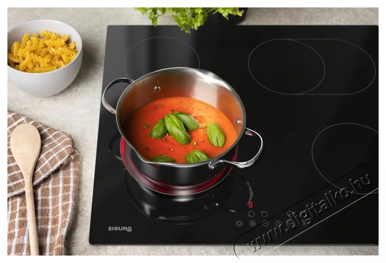 Siguro HB-C251B Glass Cooker Pro Főzőlap Konyhai term&eacute;kek - S&uuml;tő-főzőlap, tűzhely (be&eacute;p&iacute;thető) - Elektromos főzőlap (be&eacute;p&iacute;thető) - 531258