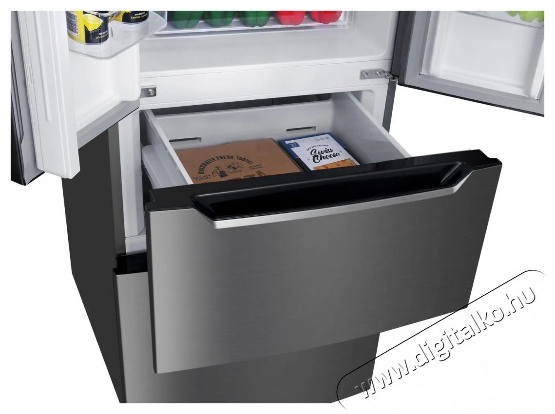 Siguro Lunora E252S Side by Side Hűtőszekr&eacute;ny Konyhai term&eacute;kek - Hűtő, fagyaszt&oacute; (szabadon&aacute;ll&oacute;) - Alulfagyaszt&oacute;s kombin&aacute;lt hűtő - 531265