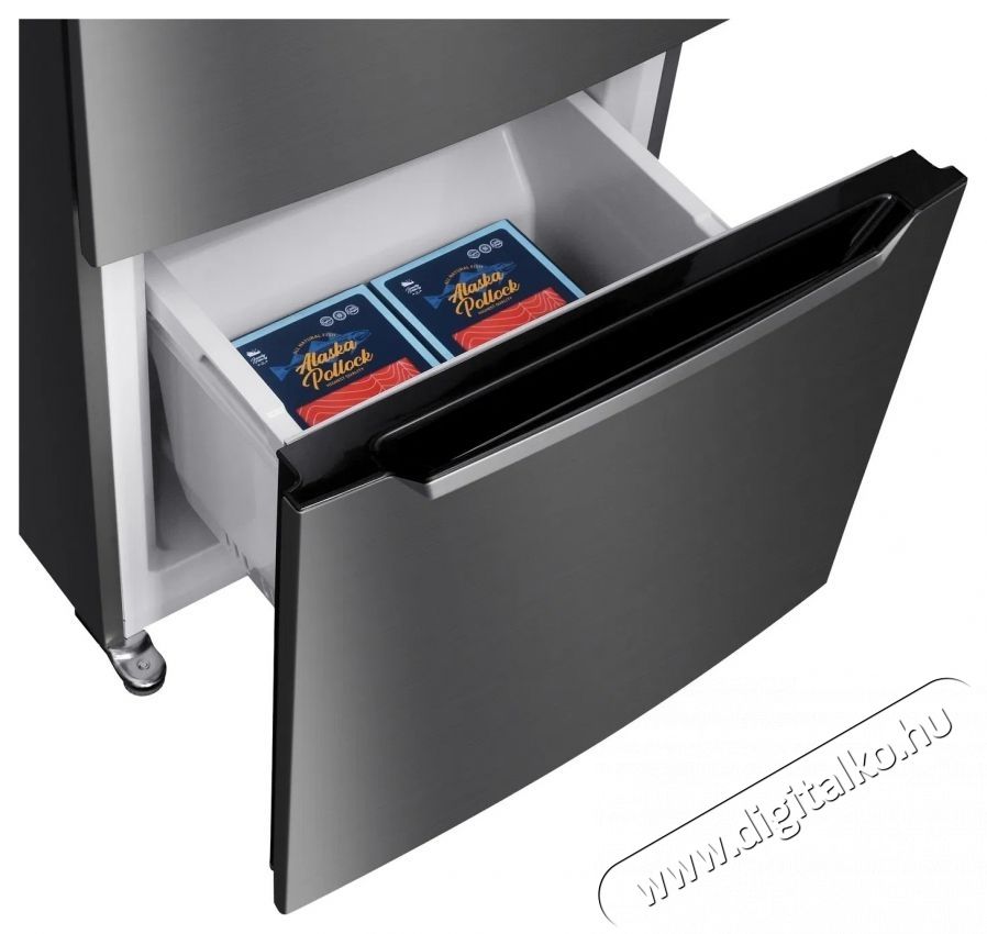 Siguro Lunora E252S Side by Side Hűtőszekr&eacute;ny Konyhai term&eacute;kek - Hűtő, fagyaszt&oacute; (szabadon&aacute;ll&oacute;) - Alulfagyaszt&oacute;s kombin&aacute;lt hűtő - 531265