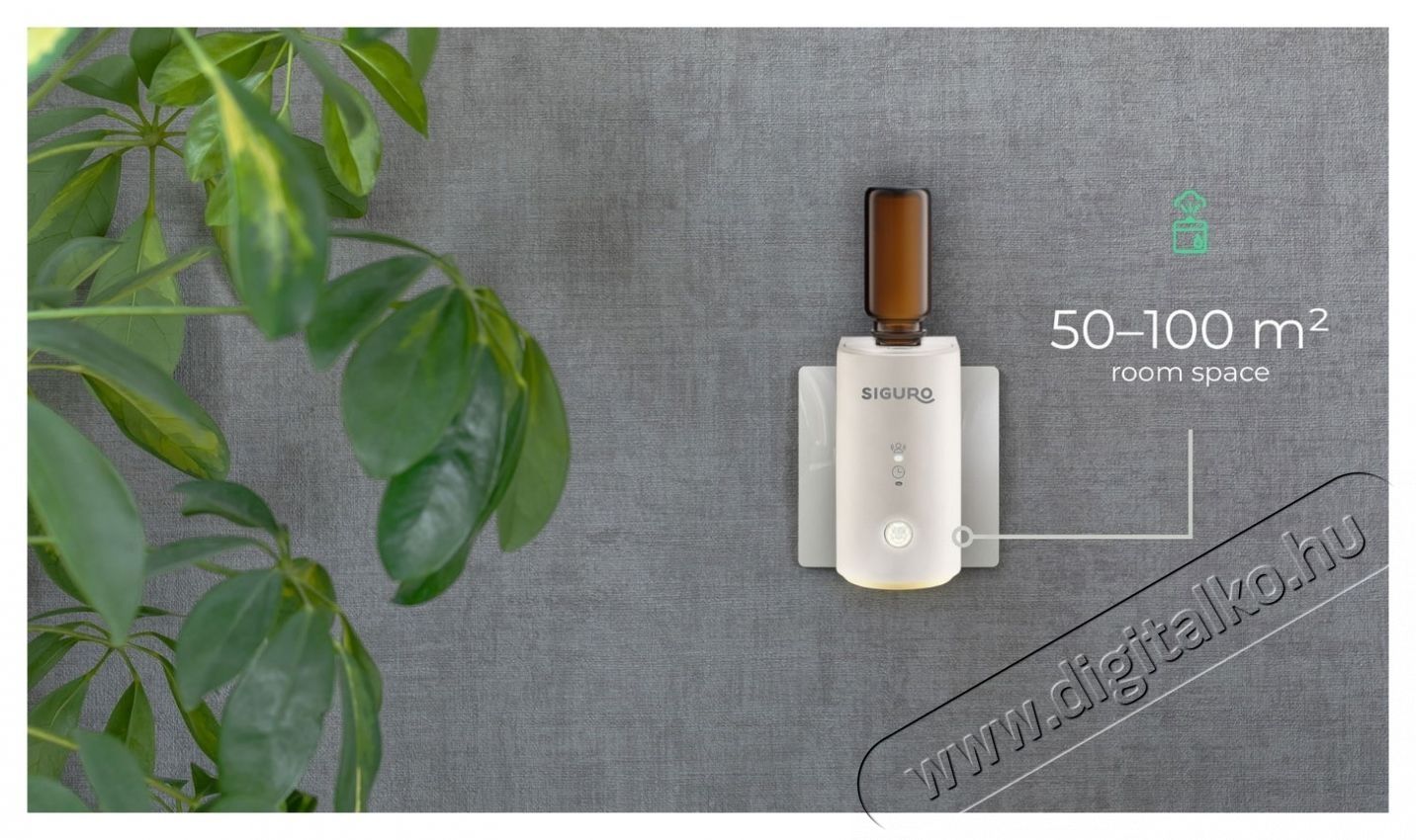 Siguro AD-P100W Plug and Sense aroma diff&uacute;zor Fot&oacute;-Vide&oacute; kieg&eacute;sz&iacute;tők - F&eacute;nyterelő - Diff&uacute;zor - 532199