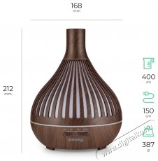Siguro AD-R650DW Aroma Glow WiFi aroma diff&uacute;zor Sz&eacute;ps&eacute;g&aacute;pol&aacute;s / Eg&eacute;szs&eacute;g - L&eacute;gtiszt&iacute;t&oacute; / p&aacute;r&aacute;s&iacute;t&oacute; / p&aacute;r&aacute;tlan&iacute;t&oacute; - P&aacute;r&aacute;s&iacute;t&oacute; - 532184
