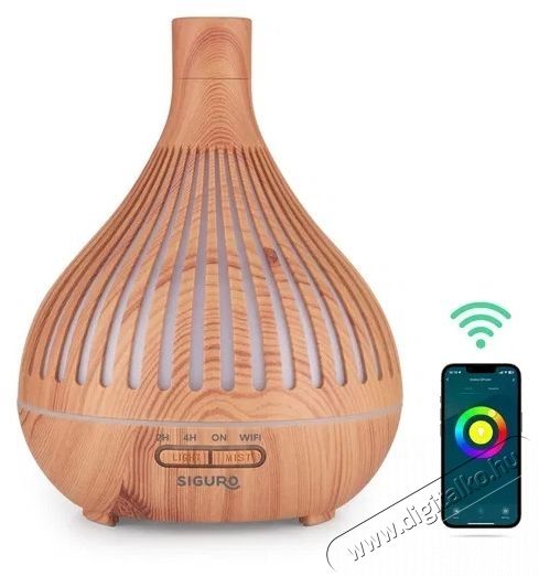 Siguro AD-R650LW Aroma Glow WiFi aroma diff&uacute;zor Fot&oacute;-Vide&oacute; kieg&eacute;sz&iacute;tők - F&eacute;nyterelő - Diff&uacute;zor - 532193