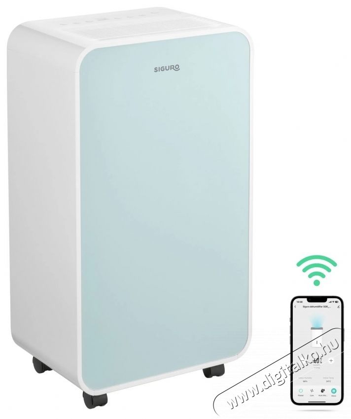 Siguro DH-C400L Dry Nest 16L WiFi p&aacute;ramentes&iacute;tő Sz&eacute;ps&eacute;g&aacute;pol&aacute;s / Eg&eacute;szs&eacute;g - L&eacute;gtiszt&iacute;t&oacute; / p&aacute;r&aacute;s&iacute;t&oacute; / p&aacute;r&aacute;tlan&iacute;t&oacute; - P&aacute;ramentes&iacute;tő - 532191