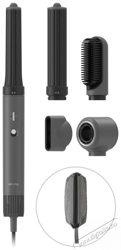 Siguro Shape Flow M650Y 5-in-1 Multifunkci&oacute;s hajform&aacute;z&oacute; Sz&eacute;ps&eacute;g&aacute;pol&aacute;s / Eg&eacute;szs&eacute;g - Haj&aacute;pol&aacute;s - T&ouml;bbfunkci&oacute;s hajform&aacute;z&oacute; - 532864