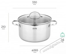 Siguro Pure Delight, okos fedővel, 10 db Konyhai term&eacute;kek - Ed&eacute;ny - Ed&eacute;ny k&eacute;szlet - 504914