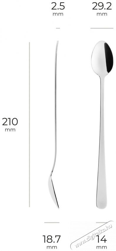 Siguro Gastro Limon&aacute;d&eacute;s kan&aacute;l 6 db Konyhai term&eacute;kek - &Eacute;tk&eacute;szlet - Evőeszk&ouml;z k&eacute;szlet - 528005