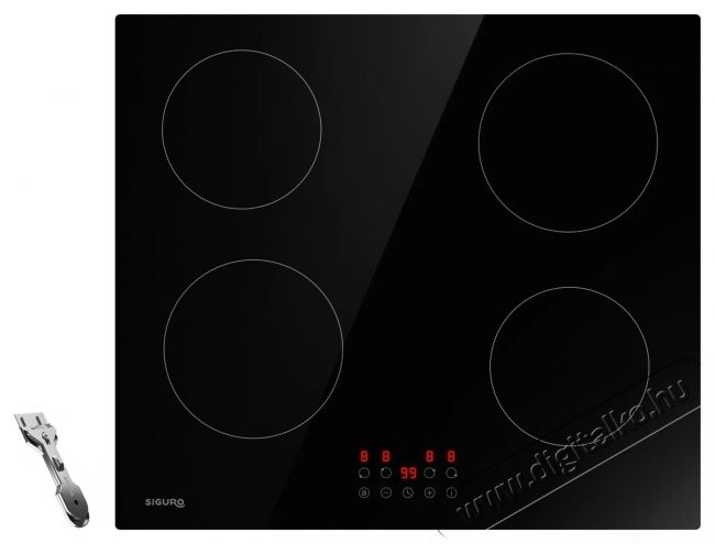 Siguro HB-I251B Induction Cooker Pro Főzőlap Konyhai term&eacute;kek - S&uuml;tő-főzőlap, tűzhely (be&eacute;p&iacute;thető) - Indukci&oacute;s főzőlap (be&eacute;p&iacute;thető) - 537623