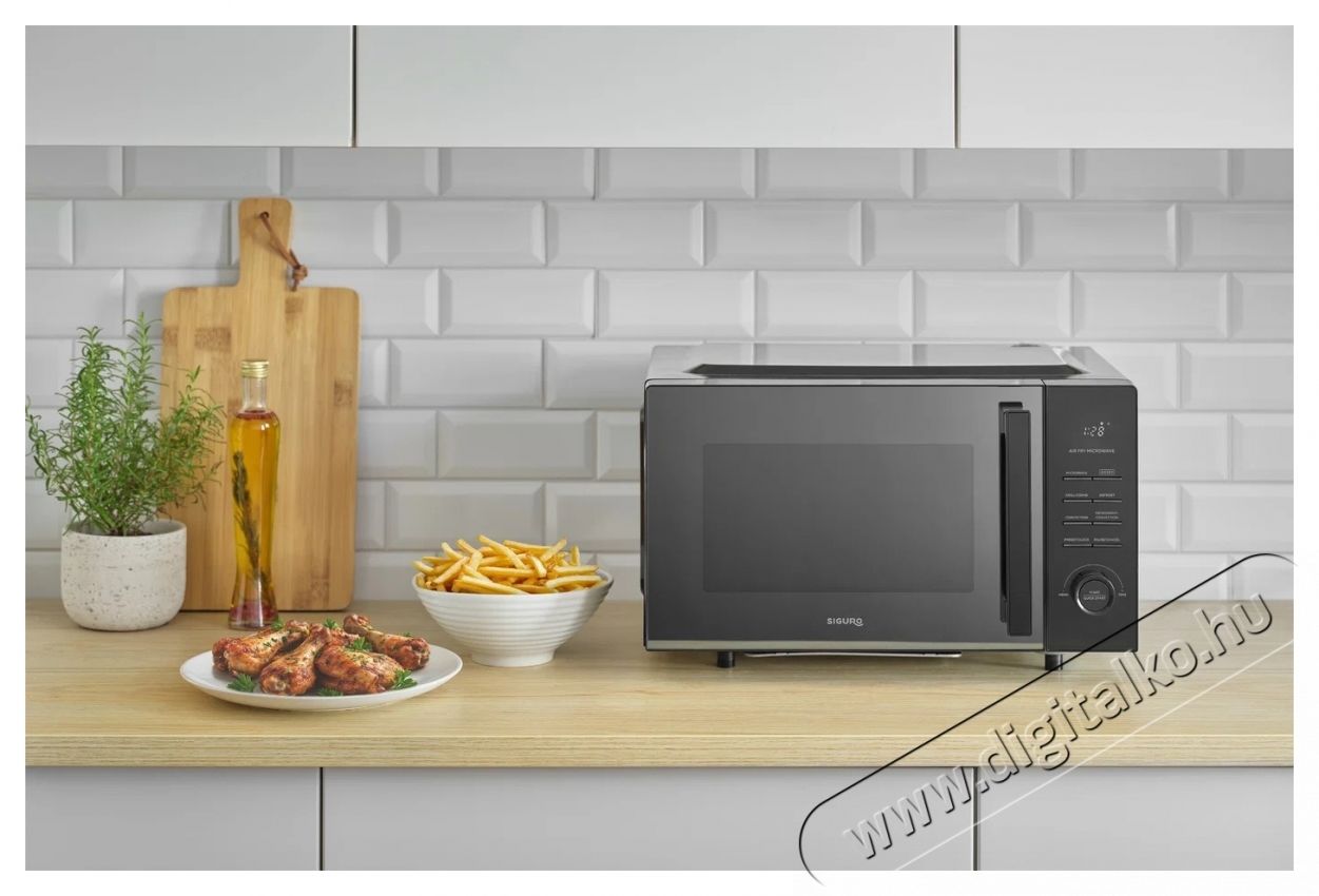 Siguro D110B 3in1 Mikrohull&aacute;m&uacute; s&uuml;tő Konyhai term&eacute;kek - Mikrohull&aacute;m&uacute; s&uuml;tő - Mikrohull&aacute;m&uacute; s&uuml;tő (szabadon&aacute;ll&oacute;) - 537670