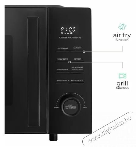 Siguro D110B 3in1 Mikrohull&aacute;m&uacute; s&uuml;tő Konyhai term&eacute;kek - Mikrohull&aacute;m&uacute; s&uuml;tő - Mikrohull&aacute;m&uacute; s&uuml;tő (szabadon&aacute;ll&oacute;) - 537670