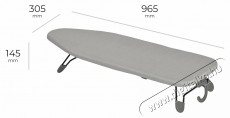 Siguro Iron Base vasal&oacute;deszka 96,5 x 35,5 cm, fekete H&aacute;ztart&aacute;s / Otthon / K&uuml;lt&eacute;r - Vasal&oacute; - Vasal&oacute;deszka - 537998