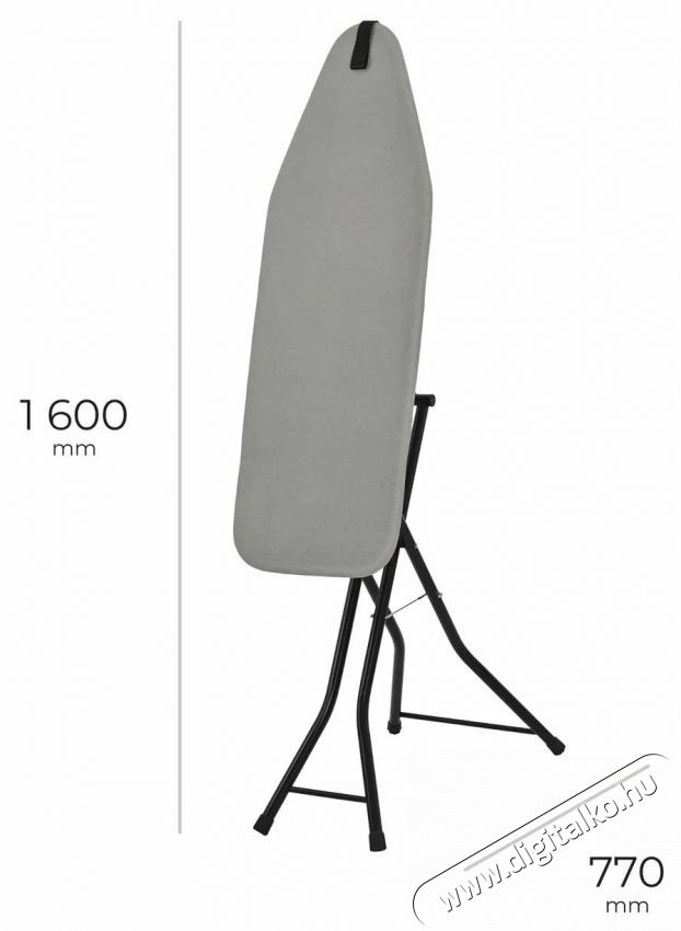 Siguro Steam Transformer vasal&oacute;deszka 109 x 35,5 cm, fekete H&aacute;ztart&aacute;s / Otthon / K&uuml;lt&eacute;r - Vasal&oacute; - Vasal&oacute;deszka - 537997
