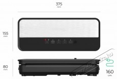 Siguro VS-E200 Easy Seal Plus V&aacute;kuumoz&oacute; g&eacute;p Konyhai term&eacute;kek - F&oacute;liahegesztő - F&oacute;liahegesztő - 540060