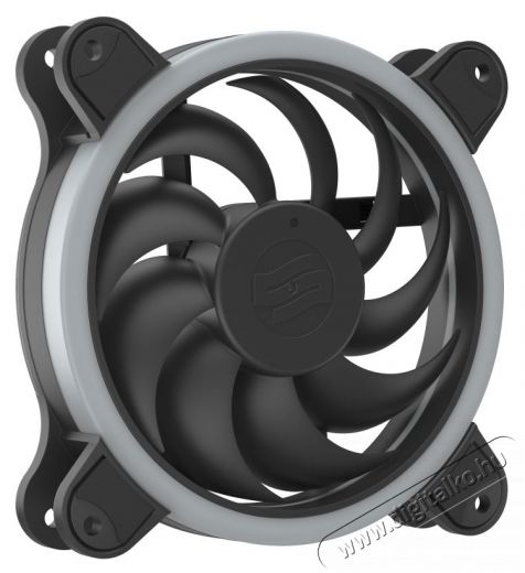 SilentiumPC 120mm Corona HP EVO ARGB 3-pack ház hűtőventilátor Iroda és számítástechnika - Egyéb számítástechnikai termék - 380328