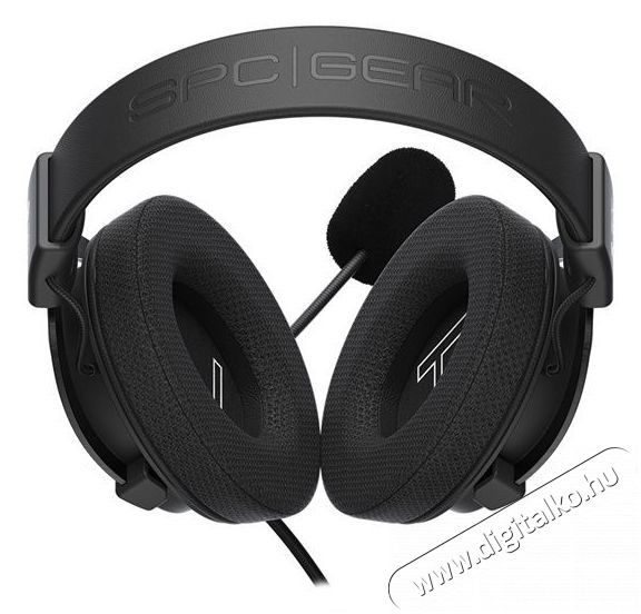 SilentiumPC SPC Gear VIRO Infra gamer headset - fekete Audio-Video / Hifi / Multimédia - Fül és Fejhallgatók - Fejhallgató mikrofonnal / headset - 380374