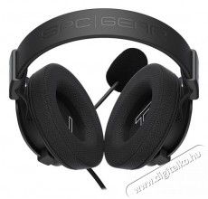 SilentiumPC SPC Gear VIRO Infra gamer headset - fekete Audio-Video / Hifi / Multimédia - Fül és Fejhallgatók - Fejhallgató mikrofonnal / headset - 380374