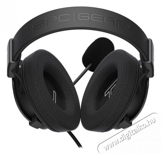SilentiumPC SPC Gear VIRO Infra gamer headset - fekete Audio-Video / Hifi / Multimédia - Fül és Fejhallgatók - Fejhallgató mikrofonnal / headset - 380374