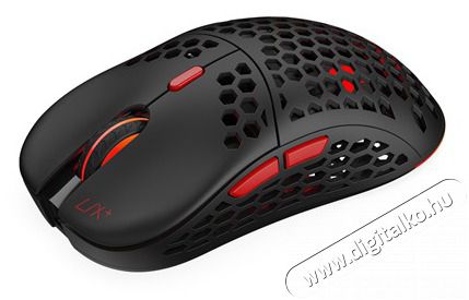 SilentiumPC SPC Gear LIX Plus Wireless fekete vezet&eacute;k n&eacute;lk&uuml;li gamer eg&eacute;r Iroda &eacute;s sz&aacute;m&iacute;t&aacute;stechnika - Eg&eacute;r - Vezet&eacute;k n&eacute;lk&uuml;li eg&eacute;r - 384784