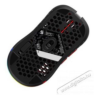 SilentiumPC SPC Gear LIX Plus Wireless fekete vezet&eacute;k n&eacute;lk&uuml;li gamer eg&eacute;r Iroda &eacute;s sz&aacute;m&iacute;t&aacute;stechnika - Eg&eacute;r - Vezet&eacute;k n&eacute;lk&uuml;li eg&eacute;r - 384784