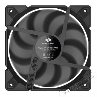 SilentiumPC SPC191 120mm Sigma HP 120 PWM fekete h&aacute;z hűtőventil&aacute;tor Iroda &eacute;s sz&aacute;m&iacute;t&aacute;stechnika - Egy&eacute;b sz&aacute;m&iacute;t&aacute;stechnikai term&eacute;k - 395987