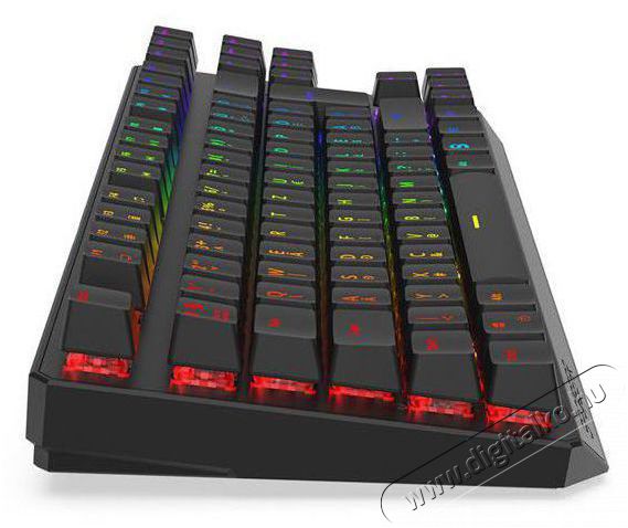 SilentiumPC SPC Gear GK630K HU Tournament (Kailh Red) RGB mechanikus gamer billentyűzet Iroda &eacute;s sz&aacute;m&iacute;t&aacute;stechnika - Billentyűzet / billentyűzet szett - Vezet&eacute;kes - 385159