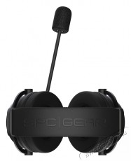 SilentiumPC SPC Gear VIRO fekete gamer headset Mobil / Kommunikáció / Smart - Mobiltelefon kiegészítő / tok - Headset - 385071