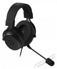 SilentiumPC SPC Gear VIRO fekete gamer headset Mobil / Kommunikáció / Smart - Mobiltelefon kiegészítő / tok - Headset - 385071