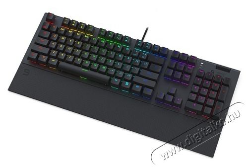 SilentiumPC SPC Gear GK650K Omnis (Kailh Brown) RGB mechanikus gamer billentyűzet Iroda &eacute;s sz&aacute;m&iacute;t&aacute;stechnika - Billentyűzet / billentyűzet szett - Vezet&eacute;kes - 415581