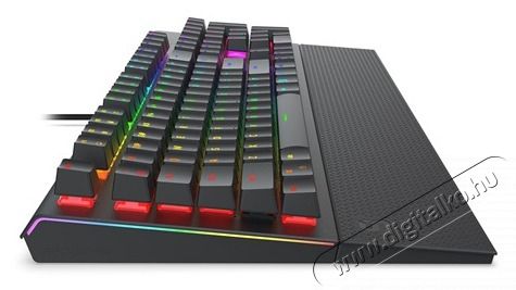 SilentiumPC SPC Gear GK650K Omnis (Kailh Brown) RGB mechanikus gamer billentyűzet Iroda &eacute;s sz&aacute;m&iacute;t&aacute;stechnika - Billentyűzet / billentyűzet szett - Vezet&eacute;kes - 415581