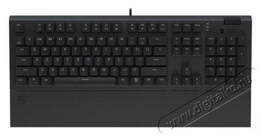 SilentiumPC SPC Gear GK650K Omnis (Kailh Brown) RGB mechanikus gamer billentyűzet Iroda &eacute;s sz&aacute;m&iacute;t&aacute;stechnika - Billentyűzet / billentyűzet szett - Vezet&eacute;kes - 415581