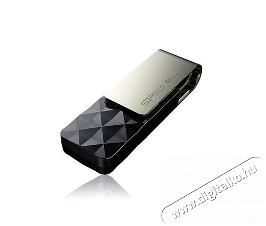 Silicon Power 64GB Blaze B30 USB3.0 pendrive - fekete Memória kártya / Pendrive - Pendrive - 380922