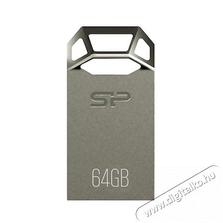 Silicon Power 64GB Jewel J50 USB3.0 pendrive - metál szürke Memória kártya / Pendrive - Pendrive