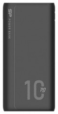 Silicon Power Akkubank - 10000mAh QP15 fekete power bank Mobil / Kommunikáció / Smart - Powerbank / Külső akkumulátor és töltő - 496853