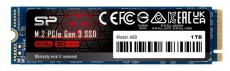 Silicon Power 1TB M.2 2280 PCIe Gen 3x4 NVMe A80 (SP001TBP34A80M28) SSD Iroda és számítástechnika - Adattároló / merevlemez - SSD - 515892
