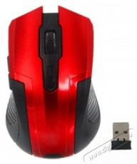 Silverline RF107 PIROS VEZETÉK NÉLKÜLI EGÉR Iroda és számítástechnika - Egér - Vezeték nélküli egér - 382457