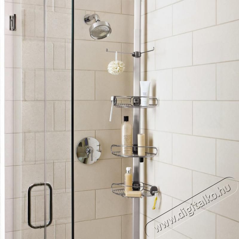 SimpleHuman BT1062 zuhany polcrendszer Háztartás / Otthon / Kültér - Fürdőszoba / wc - Zuhanyzó polcrendszer - 297877