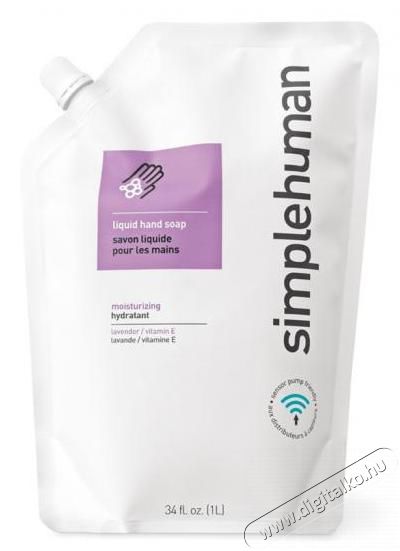 SimpleHuman CT1022 Lavender folyékony utántöltős szappan (1 liter) Háztartás / Otthon / Kültér - Fürdőszoba / wc - Folyékony szappan - 297878