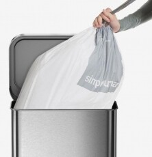 SimpleHuman CW0272 X-típusú egyedi méretezésű szemetes zsák újratöltő (60 zsák) Háztartás / Otthon / Kültér - Lakásfelszerelés - Szemetes zsák / kiegészítő - 315678