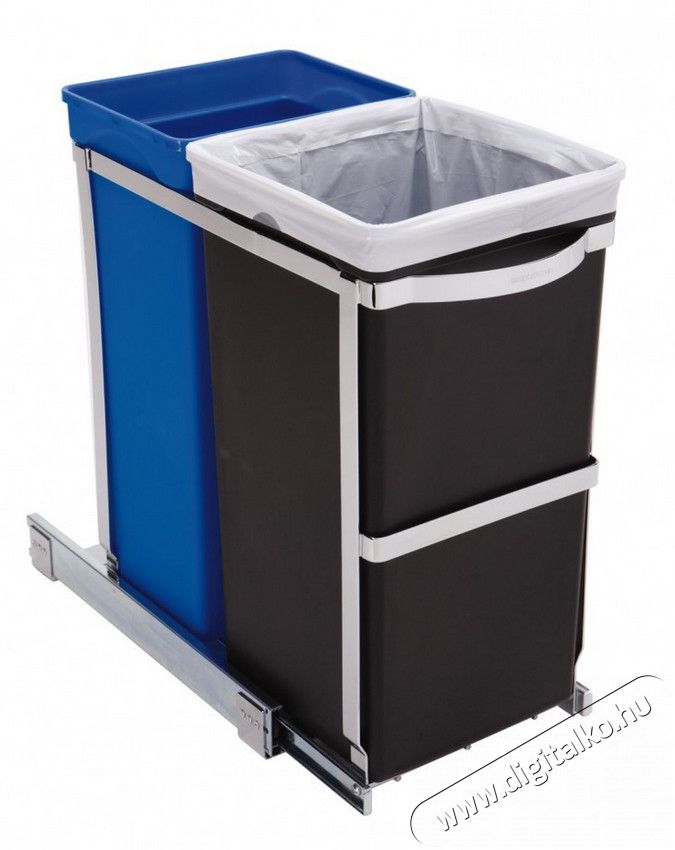 SimpleHuman CW1016 szelektív szemetes Háztartás / Otthon / Kültér - Lakásfelszerelés - Szemetes - 303302