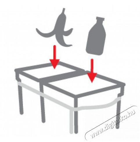 SimpleHuman CW1016 szelektív szemetes Háztartás / Otthon / Kültér - Lakásfelszerelés - Szemetes - 303302